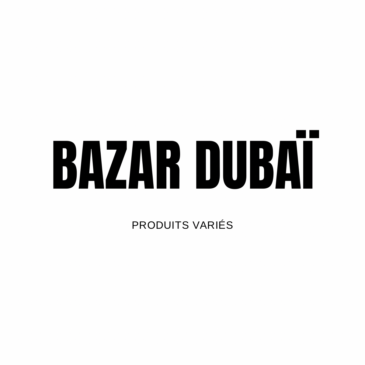 Bannière Bazar Dubai